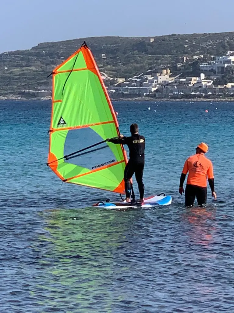 Introduction To Windsurfing - Lesson